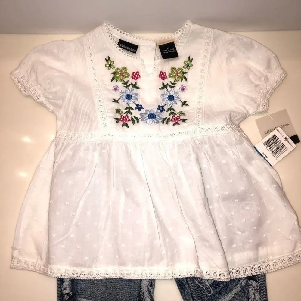 New Baby toddler girl blouse 24 mo.